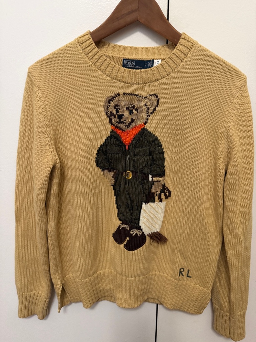 Polo Bear Cotton Crewneck Sweater - Picture 3 of 6